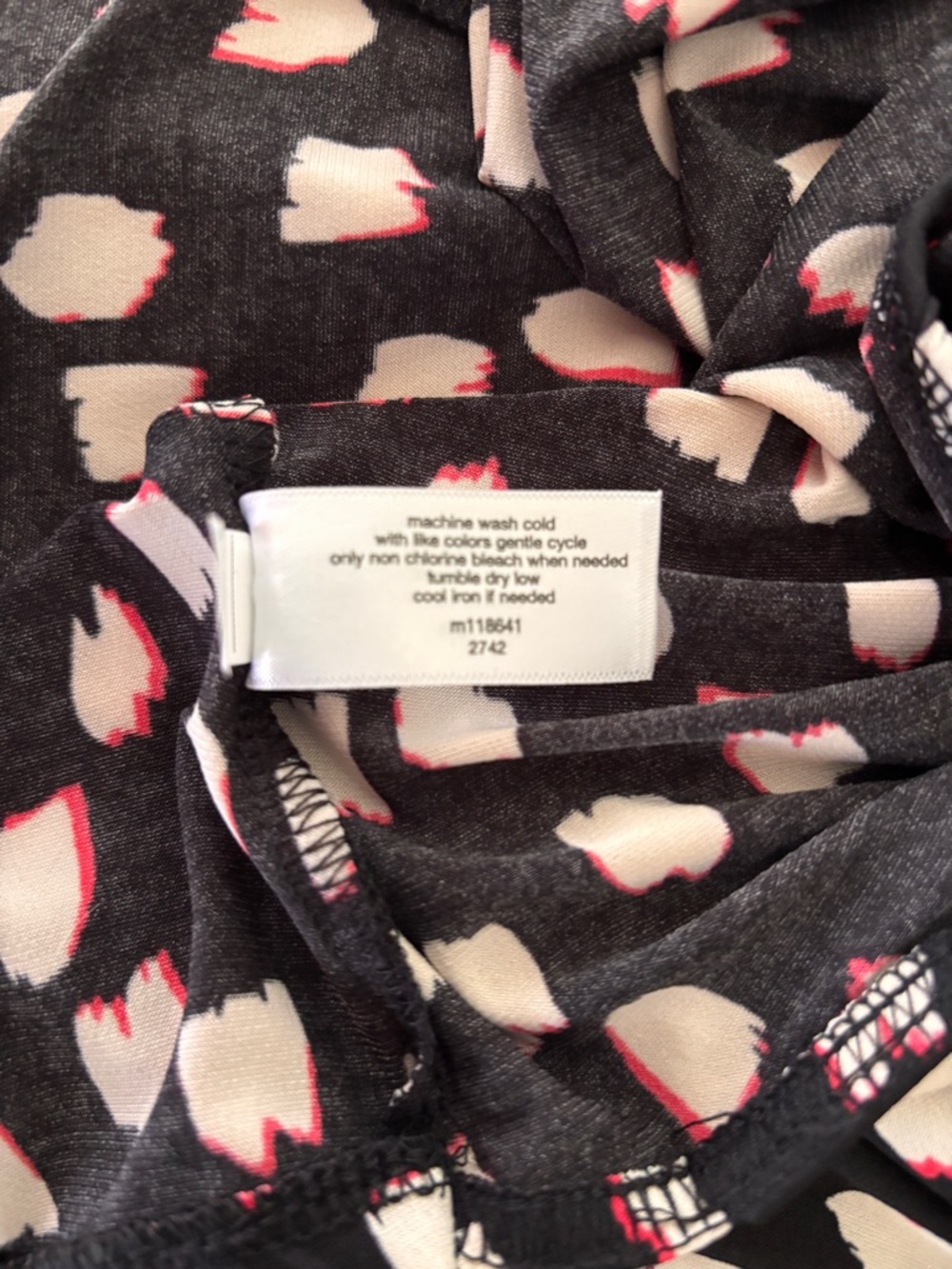 NWT Lane Bryant Classic Crop Collared Black/White Surplice Shirt Size 18-20 - Picture 6 of 8